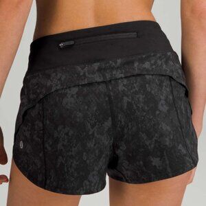 Lululemon Black Camo Athletic Shorts - Size 4